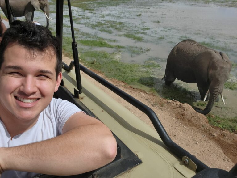 Frank on Safari